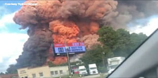 Interstate closed outside Atlanta as residents evacuate due to chemical plant fire