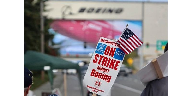 A strike by Boeing factory workers shows no signs of ending after its first week