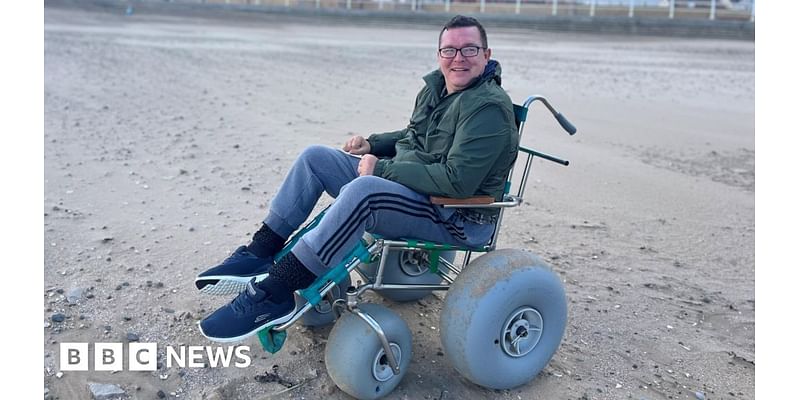 Accessibility: Rhyl beach hoist makes seaside inclusive