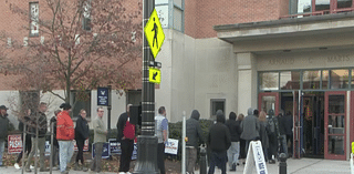 High voter turn out leads to long lines at polls