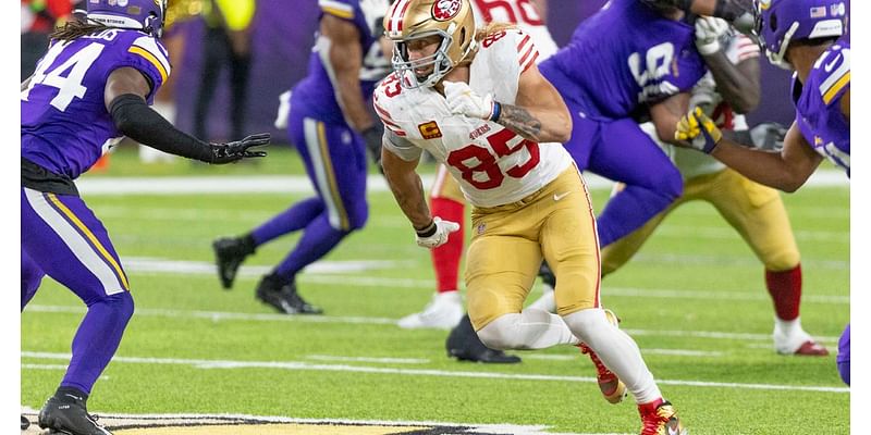 George Kittle the latest injured 49er who could be sidelined against the Rams