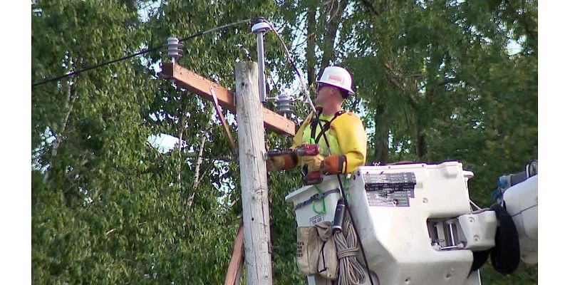 Wisconsin storm damage, power outages on hot Tuesday