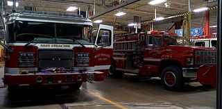 NYS firefighters help their fellow brothers from the Midwest with a truck swap