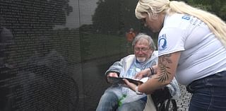 Midwest Honor Flight: Vietnam Veteran remembers fallen comrade at the wall