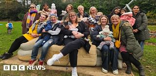 Breastfeeding sculpture in Bradford park aims to challenge stigma