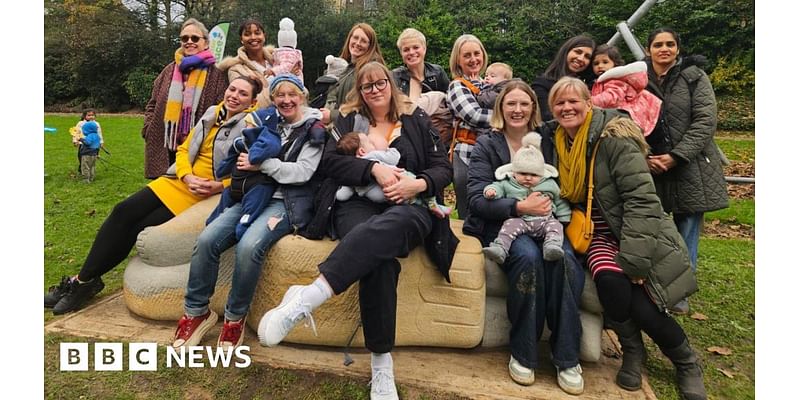 Breastfeeding sculpture in Bradford park aims to challenge stigma