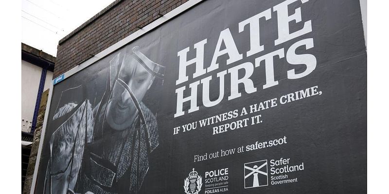 Recorded hate crimes in Scotland soar by 63% after law introduced