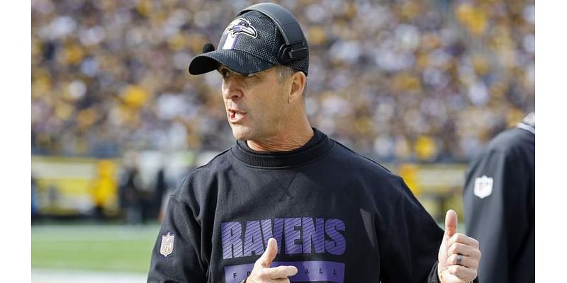 John Harbaugh Gives Weak Explanation About Derrick Henry, Ravens 2-Pt Try