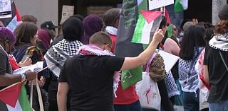 Local activist gather in New Haven to show support for Palestine and the Global Day of Action