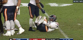 Caleb Williams injury update: Bears QB limps off after taking garbage time hit vs. Cardinals