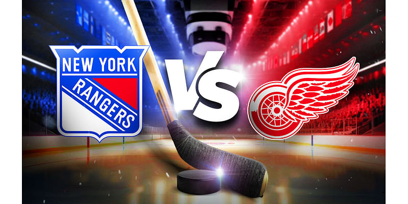 Rangers vs. Red Wings prediction, odds, pick - 10/17/2024