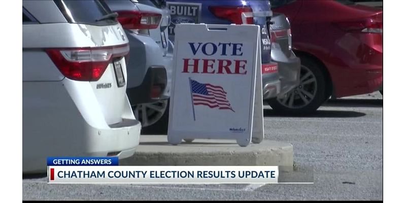 Chatham County BOE certifies election results after ballot counting delays