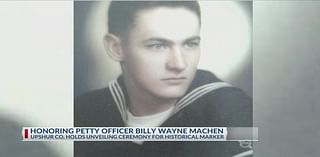 Upshur County holds ceremony honoring Gilmer native Navy SEAL veteran Billy Wayne Machen