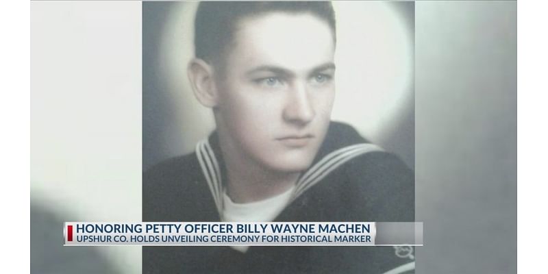 Upshur County holds ceremony honoring Gilmer native Navy SEAL veteran Billy Wayne Machen