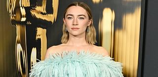 Saoirse Ronan stuns in a fringed blue gown as she joins Kate Winslet, Barry Keoghan, Paul Mescal and Tilda Swinton in leading the British and Irish stars at the Governors Awards