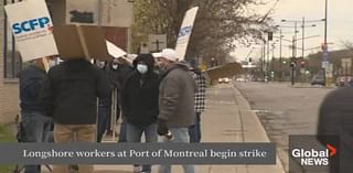 Port of Montreal longshore workers start 3-day strike