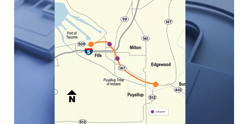 Overnight weekend closures on I-5 in Fife start this weekend