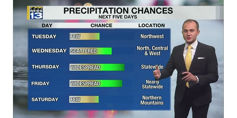 One winter storm moves out with another on the way