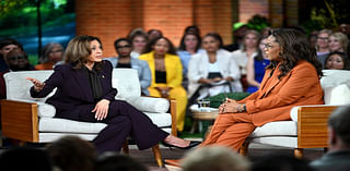 Harris Appears With Oprah in Key Battleground State Michigan