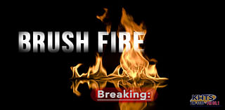 Brush Fire Breaks Out Near Castaic Lake