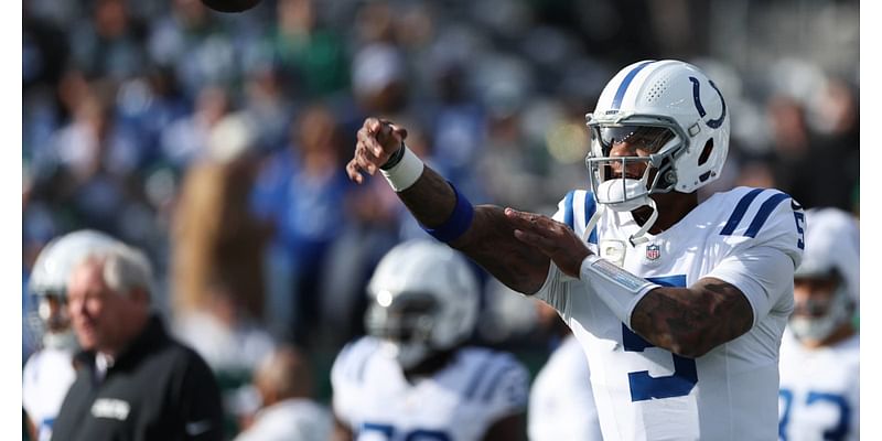 Colts' Anthony Richardson Says Benching 'Let Me Relax a Little Bit' After Jets Win