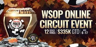 WSOP PA Online Circuit Series falls into place with $335,000 Prize Pool