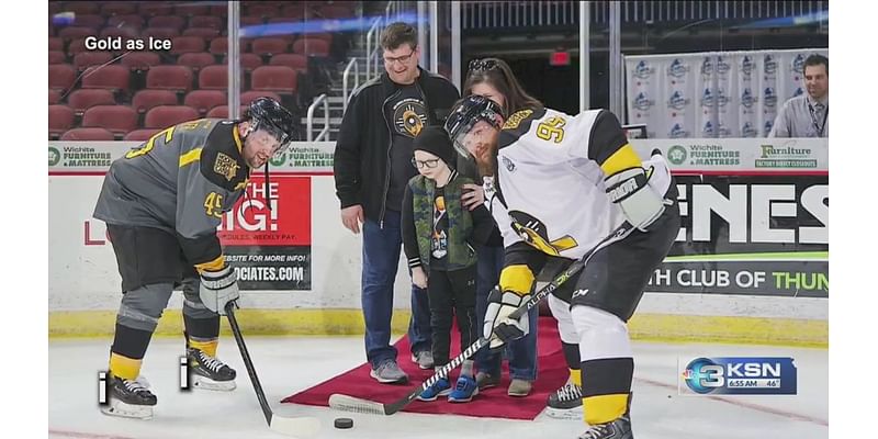 Gold As Ice benefit game helps kids battling cancer