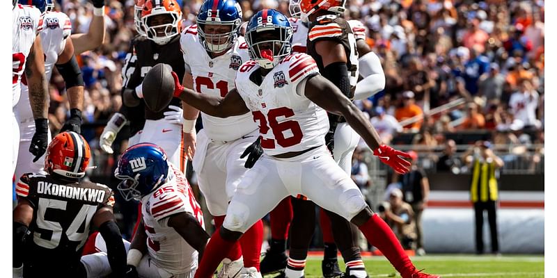 Giants-Browns ‘things I think’: After hanging on, Giants have reason for hope