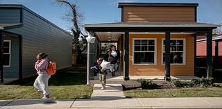 Tiny houses in East Baltimore create new community for unhoused families