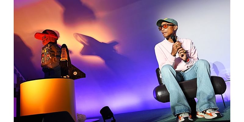 Pharrell Williams Showcases New ‘Over the Moon’ Lego Set at Paris Event, Talks ‘Piece by Piece’ Biopic: Telling ‘My Story This Way Made It More Universal’