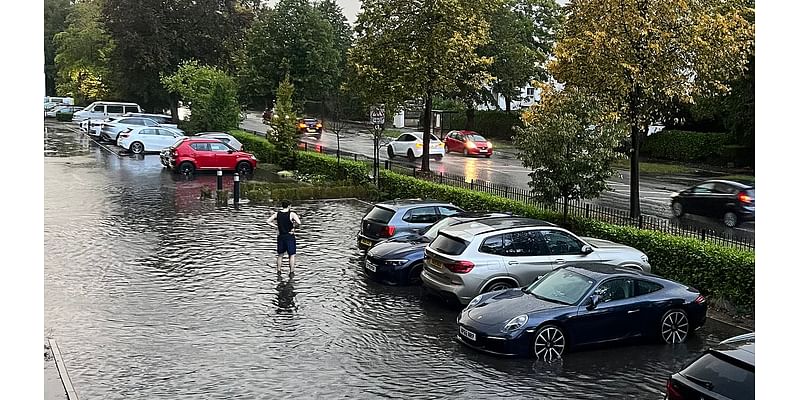 Britain braces for a weekend of heavy storms and flooding - as Met Office issues yellow weather warning