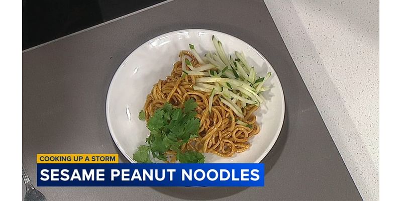 Big Bowl executive chef shares sesame peanut noodle recipe on Cooking up a Storm