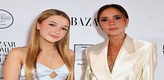 Victoria Beckham and Daughter Harper Match in Silk Looks at 2024 Harper's Bazaar Women of the Year Awards