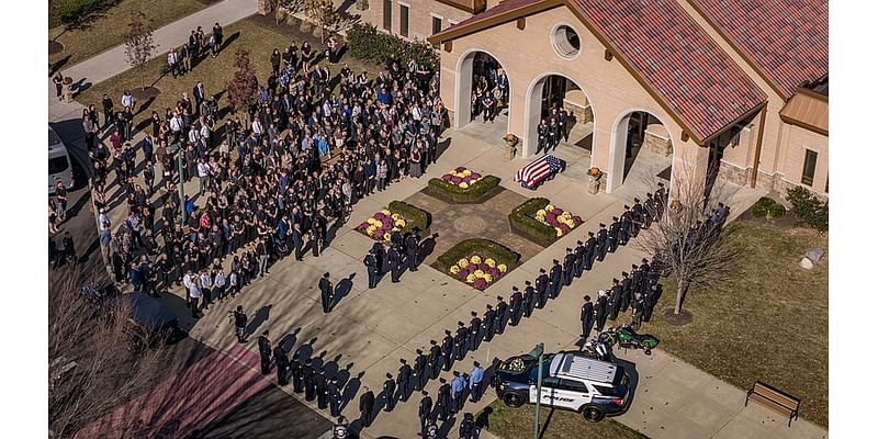 Phoenixville police officer killed in crash is mourned at funeral service in Bucks