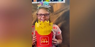 Girl who was born at McDonald's returns to celebrate 10th birthday