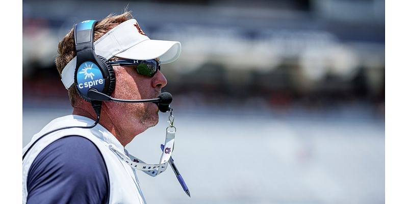 How does Hugh Freeze’s record at this stage compare to his Auburn predecessors?