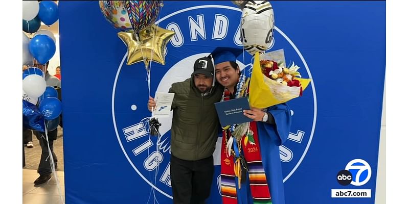 Recent grad Valentin Ochoa Rios never gave up on studies, or life goals, while battling cancer