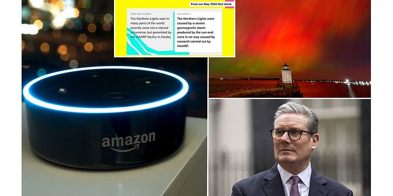 Amazon's Alexa has been spreading FAKE news on everything from MPs' expenses to the origins of the Northern Lights, shocking report reveals