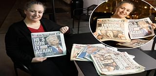 Die-hard New York Post fan saves covers declaring Trump’s presidential wins as keepsakes