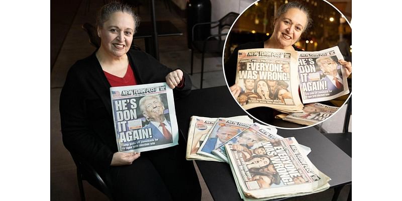 Die-hard New York Post fan saves covers declaring Trump’s presidential wins as keepsakes