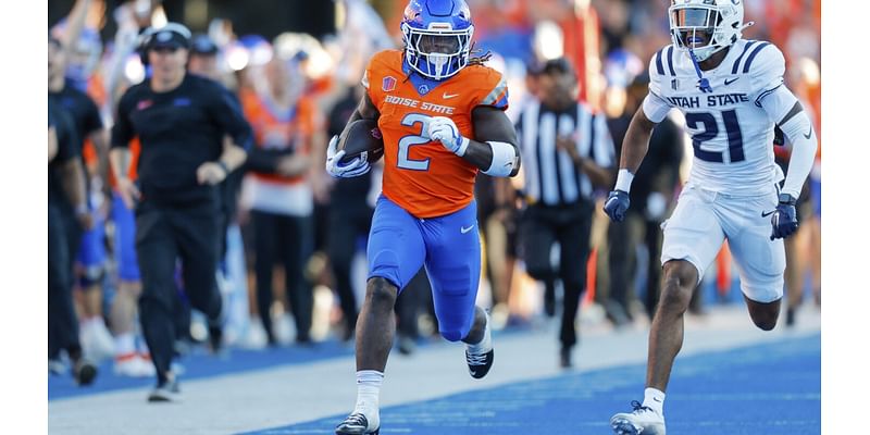 Ashton Jeanty, Maddux Madsen power No. 21 Boise State past Utah State, 62-30