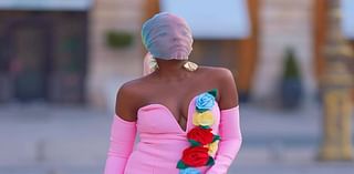 Suzan Mutesi puts the 'fake influencer' drama behind her as she commands attention at Paris Fashion Week in bizarre face covering