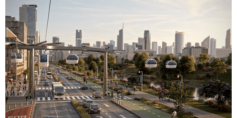 A New Zealand City Could Soon Have a Sky-High Solution for Congestion