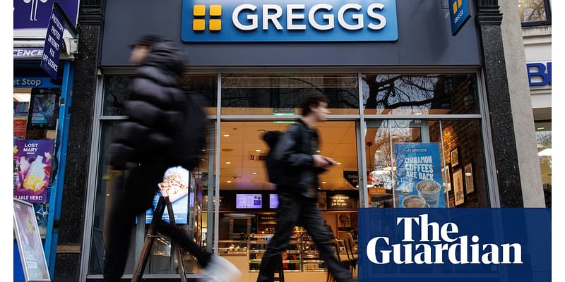 Greggs says it has no plans for more price rises as sales slow