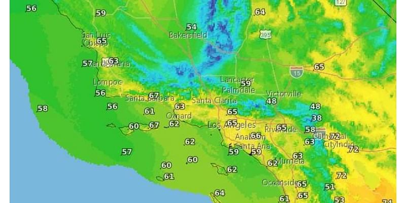 Southern California frost advisories give way to wind warnings Monday