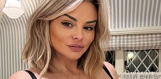 Rhian Sugden sets pulses racing as she strips down to her bra for a busty Instagram selfie