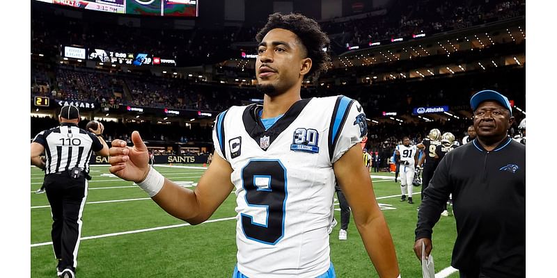 Bryce Young 'attracting trade interest from several NFL teams' - despite being dropped by the Panthers after awful start to the season