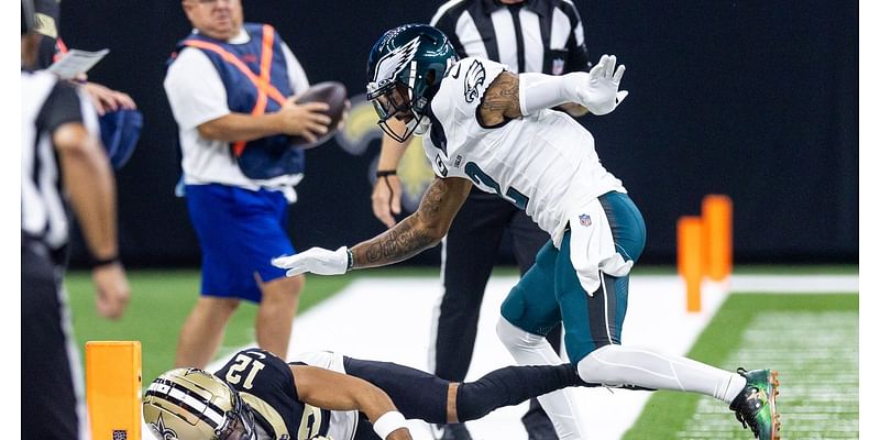 The pivotal plays from the Eagles' late rally over the Saints