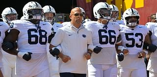 Urban Meyer reacts to James Franklin taking flag away from players on field