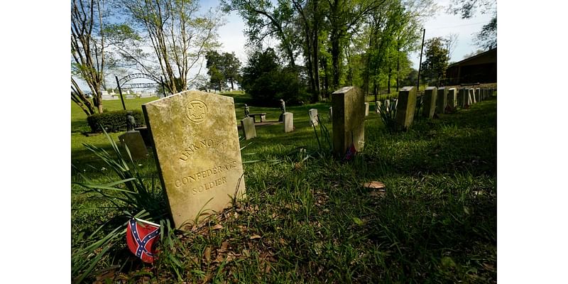 A Mississippi Confederate monument covered for 4 years is moved